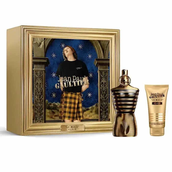 Jean Paul Gaultier Le Male Elixir Eau De Perfume Spray 125ml Coffret de 2 Peças
