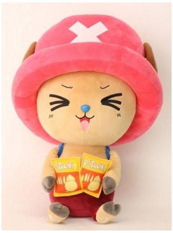Peluche Sakami One Piece – Chopper de Olhos Fechados (45 cm)