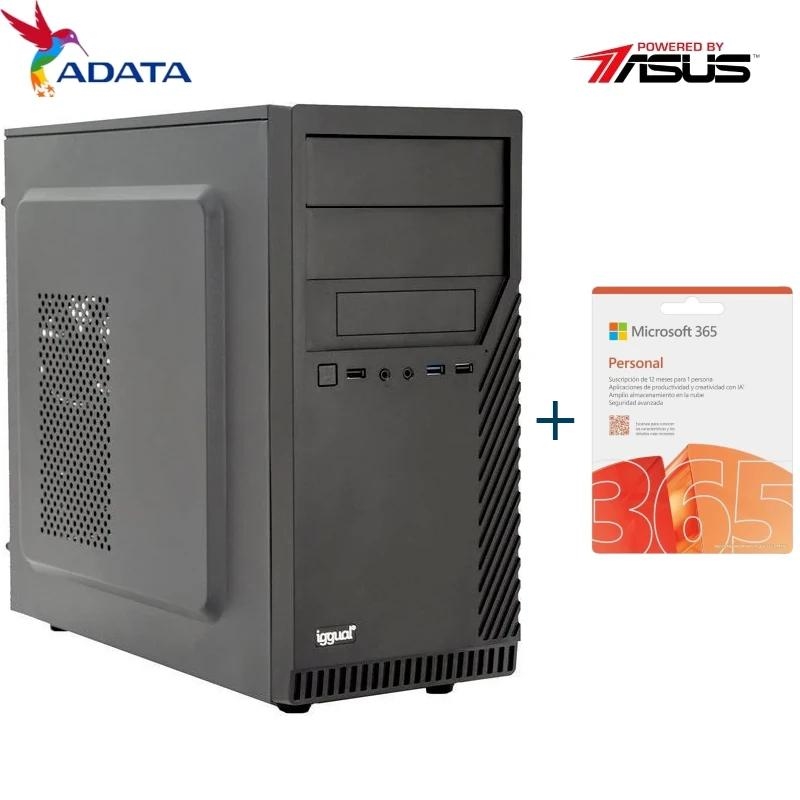 iggual PC ST PSIPCH704 i5-12400,16GB,500GB S/S.O. + Microsoft 365 EP2-32306