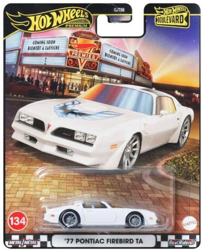 Carro Hot Wheels Premium Boulevard - 1977 Pontiac Firebird T/A 1:64