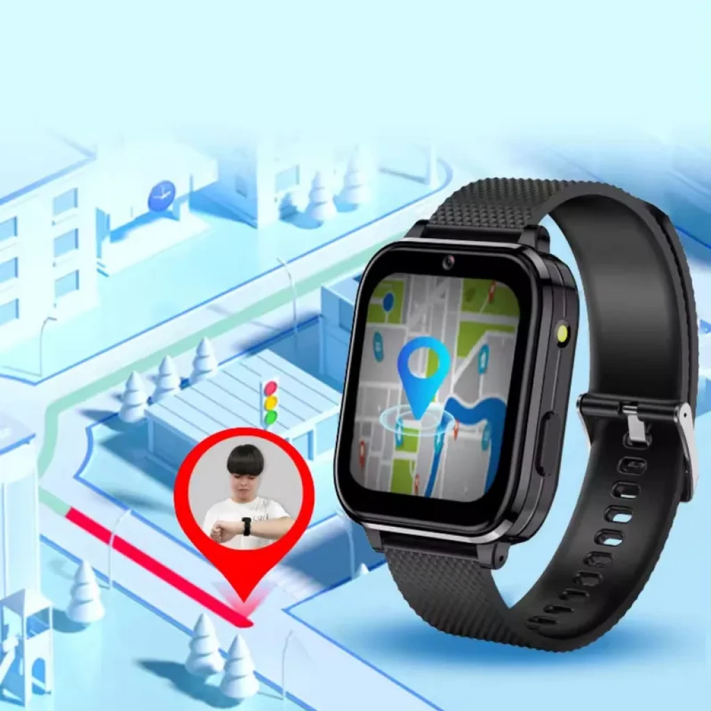 Smartwatch para crianças T36 4G Preto - Relógio inteligente