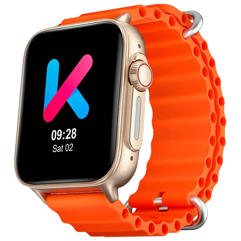 Kumi KU3 Ultra 1,96 polegadas TFT +100 desportos IP68 Smartwatch