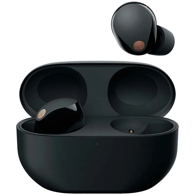Auriculares Sony WF-1000XM5 Preto ANC Bluetooth 5.3 24h IPX4