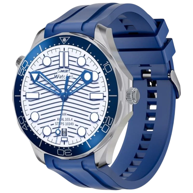 DT NO.1 HD35 Azul 1,52 polegadas IPS NFC 7 dias +150 desportos IP68 Smartwatch