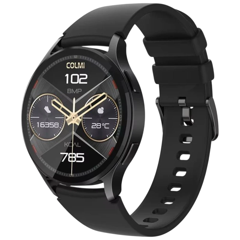 COLMI I28 Ultra Preto 1,43 polegadas AMOLED 7 dias IP68 Smartwatch
