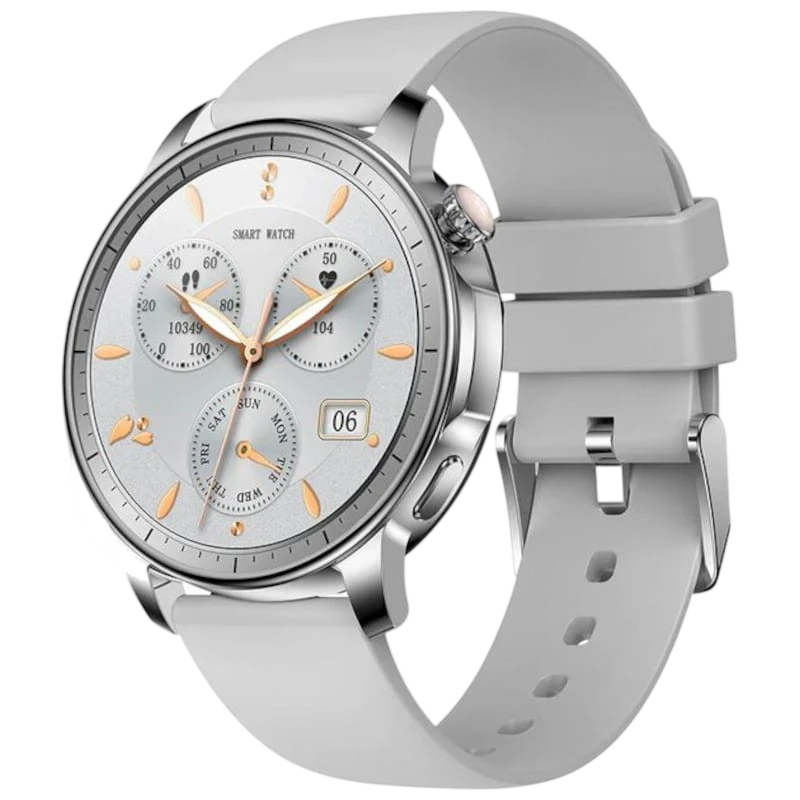 COLMI V65 Prata 1,32 polegadas AMOLED 5 dias IP68 Smartwatch