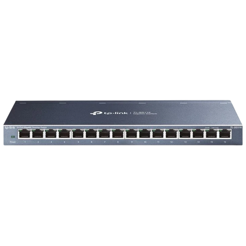 TP-Link TL-SG116 16 Portas Gigabit Ethernet Não Gerível Switch