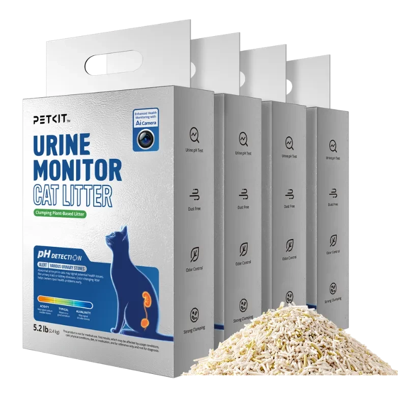PETKIT Areia para gatos Monitor de urina (Pacote x4)