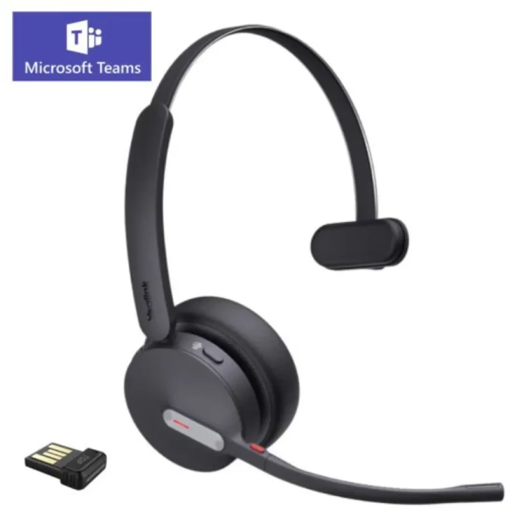 Yealink BH70 Mono Teams USB-C/A Diadema ANC Auscultadores sem fios