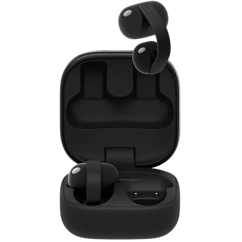 Sony LinkBuds Clip WF-LC900 Open-Ear Preto TWS Bluetooth Auriculares sem fios