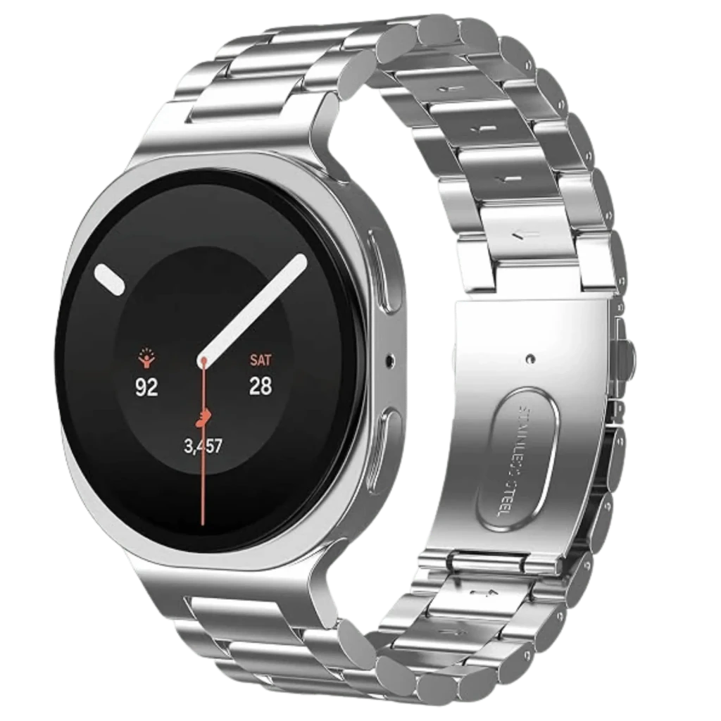 Pulseira Metal Elos Samsung Galaxy Watch 8 / 9 Prateado