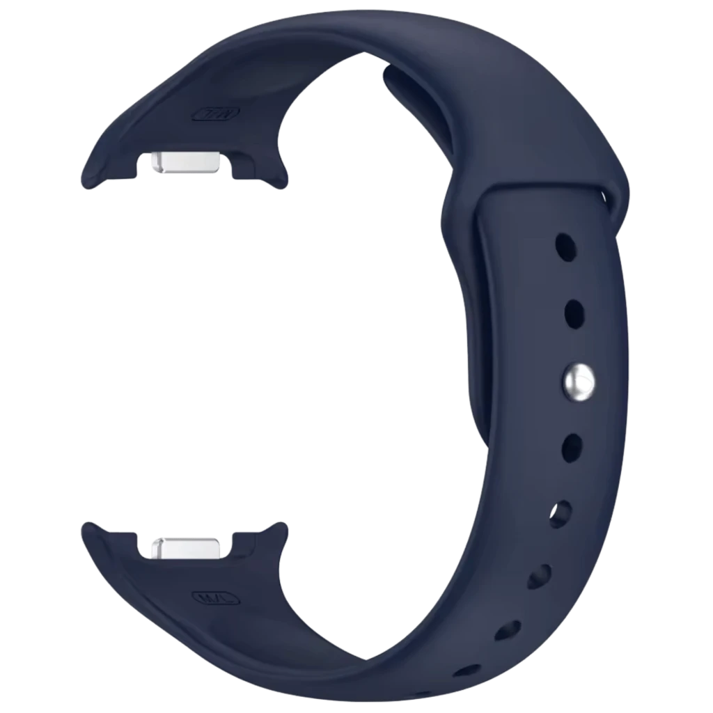 Pulseira de silicone Samsung Galaxy Watch 8 / 9 Azul Escuro