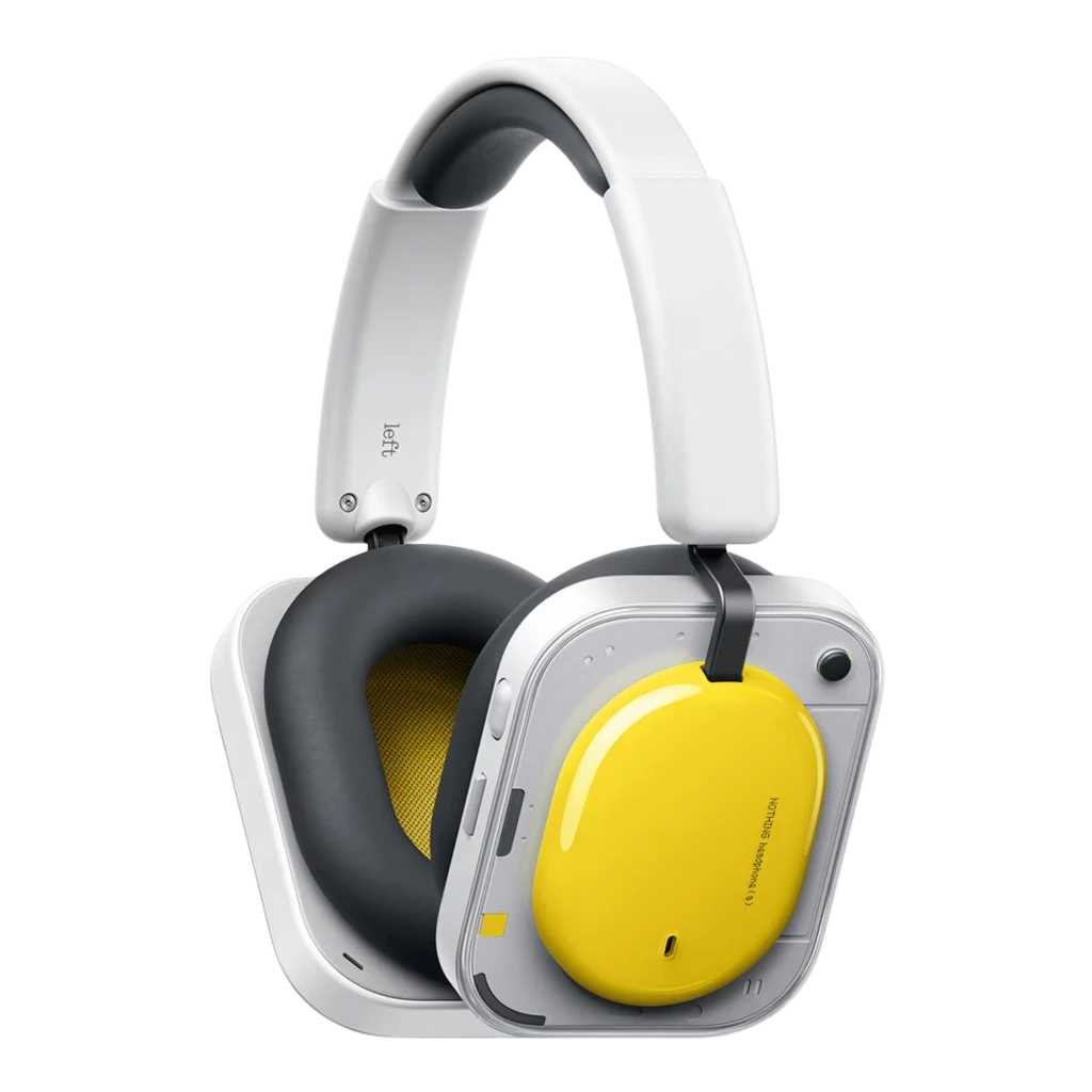 Nothing Headphone a Amarelo Diadema Bluetooth 5.4 75h