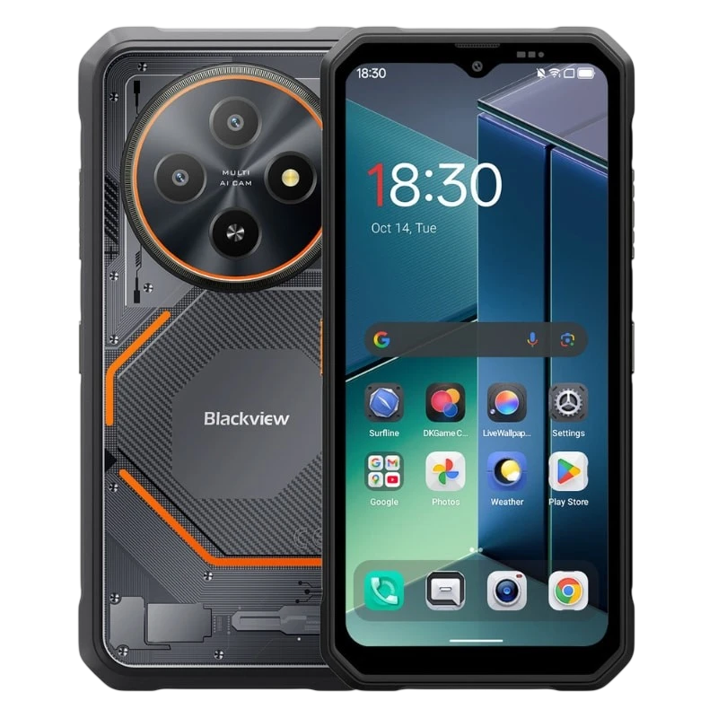 Blackview Fort 2 6GB/128GB Dual SIM Preto Rugged NFC
