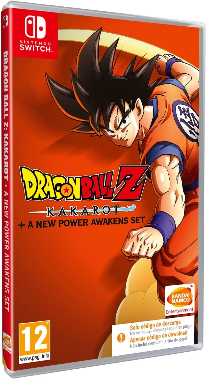 Dragon Ball Z:Kakarot + A New Power Awakens Set Nintendo Switch (Código na Caixa)