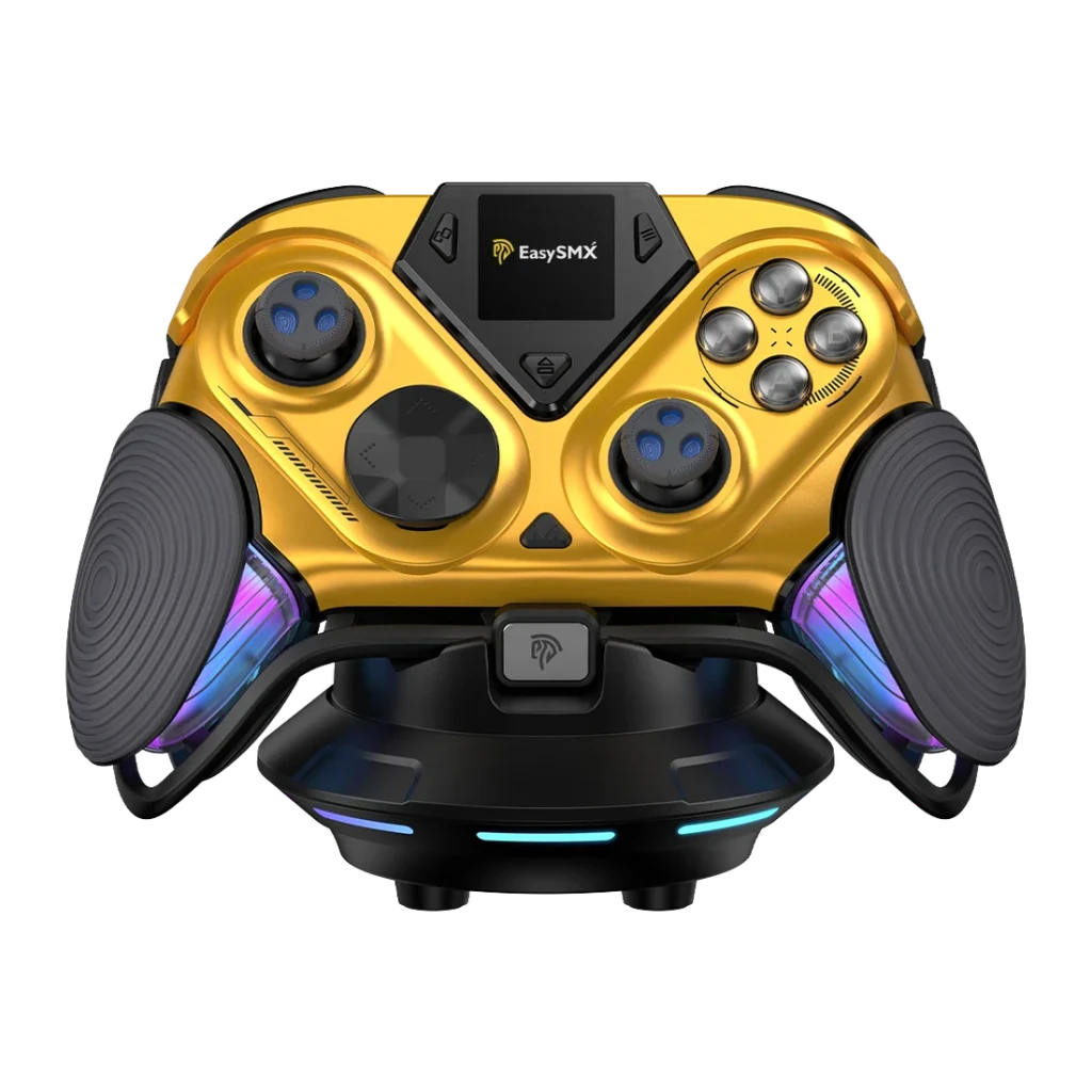 Comando EasySMX Dune 8K Dourado 2,4 GHz PC/Switch/Android/iOS