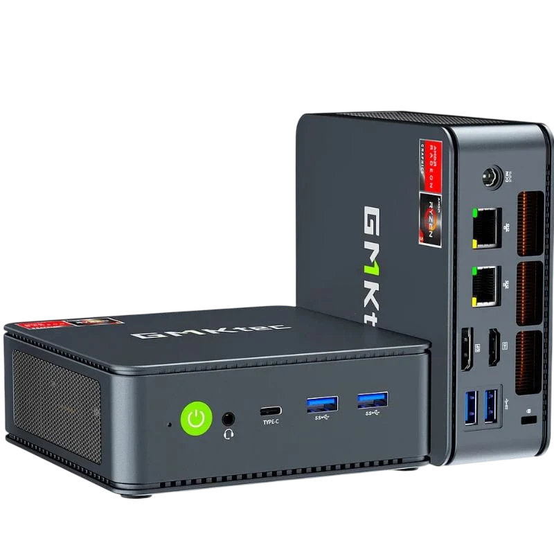 Mini PC GMKtec M6 Ultra AMD Ryzen 5 7640HS Barebone Radeon 760M WiFi 6E Sem Sistema Operativo