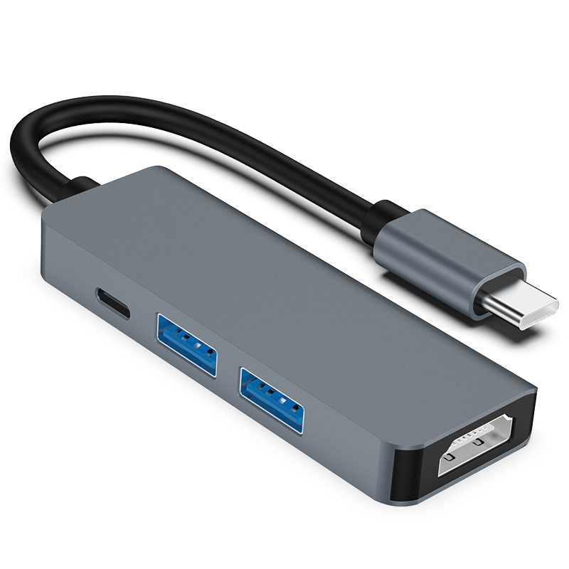 Hub Usb Inmove Hub 4 In 1 Pd100W Type-C 3.1 + Usb3.0*2 + Hdmi 4K60Hz