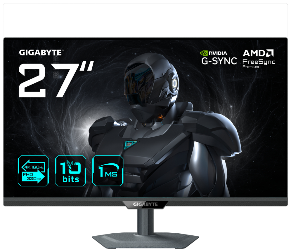 MONITOR GIGABYTE GAMMING G27UP 27"UHD 4K SS-IPS 160HZ
