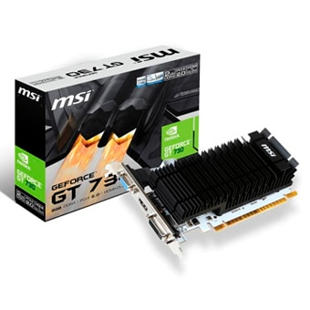 PLACA GRÁFICA MSI - GT 730K 2GB GDDR3