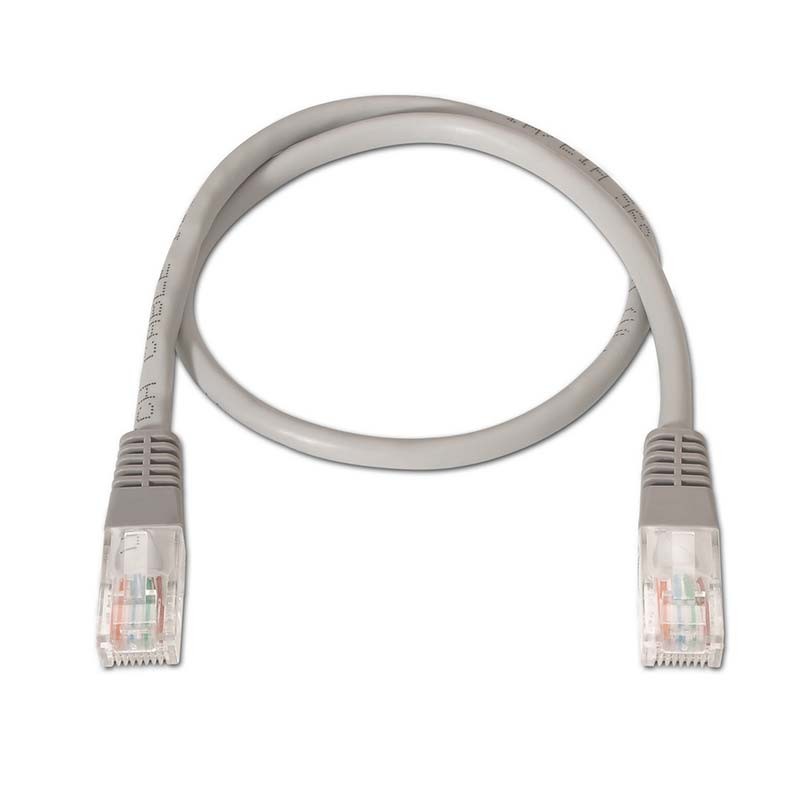 CABO RED UTP CAT6 RJ45 AISENS 1M GRIS