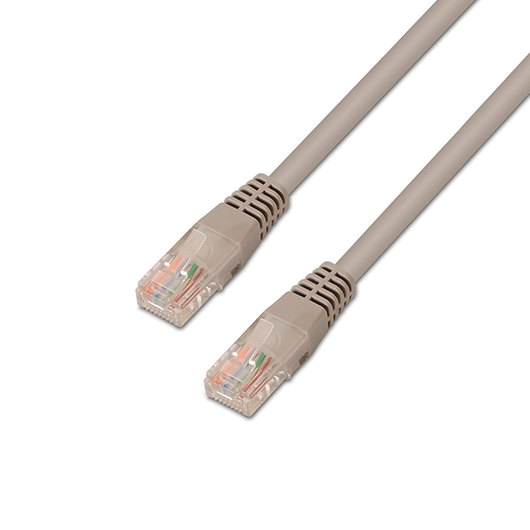 CABO RED UTP CAT5 RJ45 AISENS 0.3M GRIS