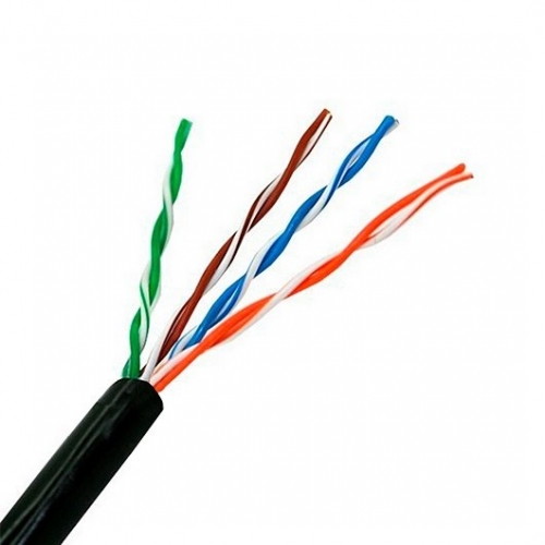 CABO RED UTP CAT5 RJ45 AISENS 100M Preto