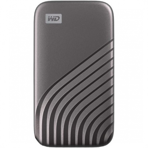 DISCO RÍGIDO EXTERNO WESTERN DIGITAL - MY PASSPORT 1TB SSD GRIS